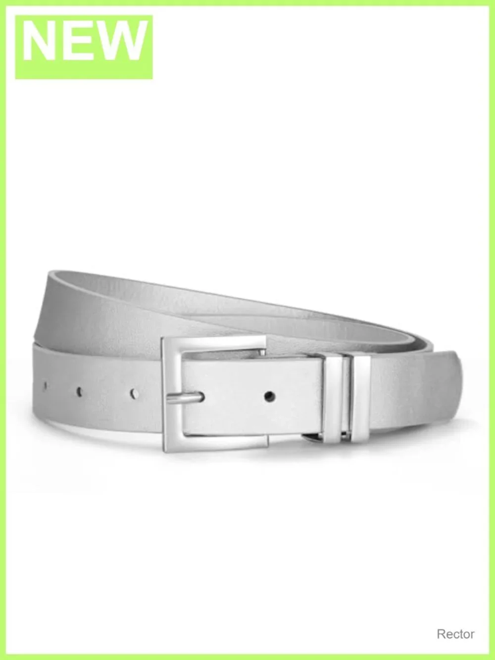 PU Leather Belt for Women Square Buckle Fashion Waist Belt